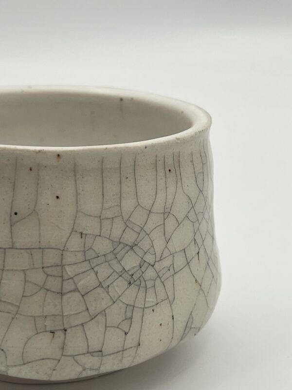 w001-011 — handmade craqué cup - Image 4