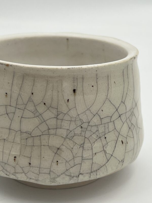 w001-011 — handmade craqué cup - Image 3